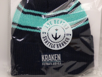Seattle Kraken - 2022-2023 The Depths Member Exclusive Beanie / Toque