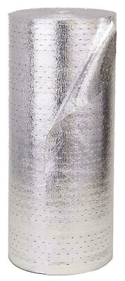 PERFORATED 3MM Reflective Foam Core Insulation, RADIANT BARRIER 36'' X 10ft roll