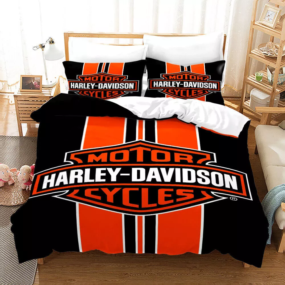 Harley davidson 2024 queen bed set