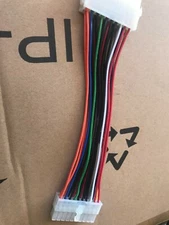 ATX 20 Pin female to 20 Pin male to power supply adapter cable motherboard 6"