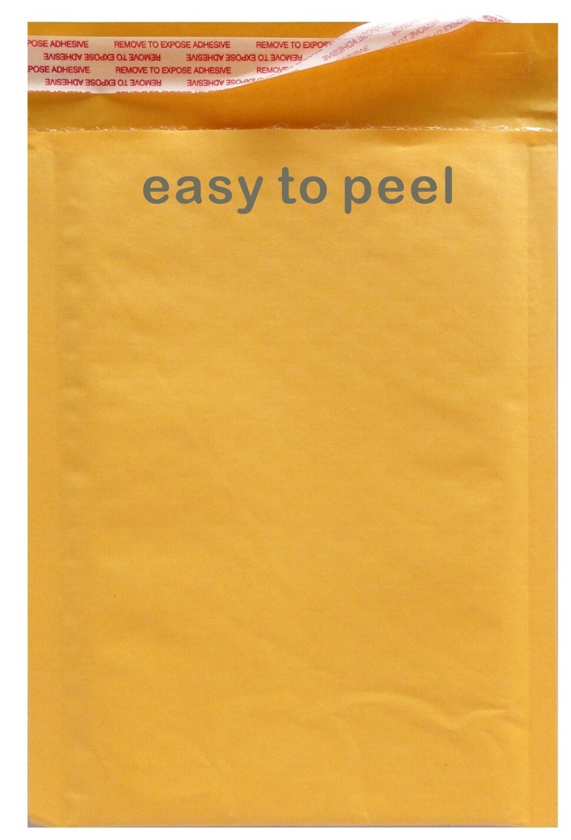 Brown Kraft Bubble Mailers- 8,5 X 11 In- Set Di 200 //Buste Di - Foto 7
