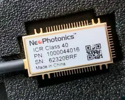 Neophotonics uICR Class 40, 64G Baud Coherent Receiver, DP-16QAM, QPSK, 400G bps
