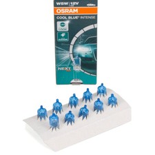 10x OSRAM 2825CBN Halogenlampe Glühlampe W5W COOL BLUE INTENSE 12V 5W W2.1x9.5d