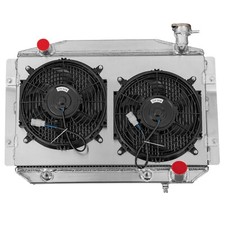 3row Radiatorshroudfan For 1955-601958 Chevy Corvette 350 V8 Small Block
