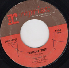 Trini Lopez – Lemon Tree 1965 Reprise Pop Rock VG Plays Clean
