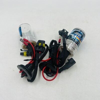 H3 HID Xenon Replacement Bulbs 35W 15000K Deep Purple Pair