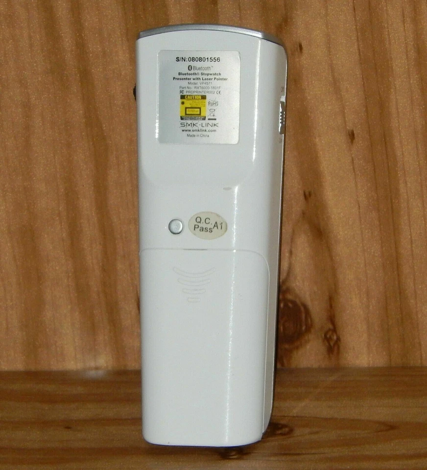 Bluetooth Stopwatch Presentation Remote for Mac VP4571 Laser Pointer - Image 3 of 4