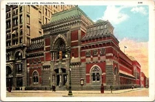 Vintage PPC - Academy of Fine Arts, Philadelphia, PA - F18828
