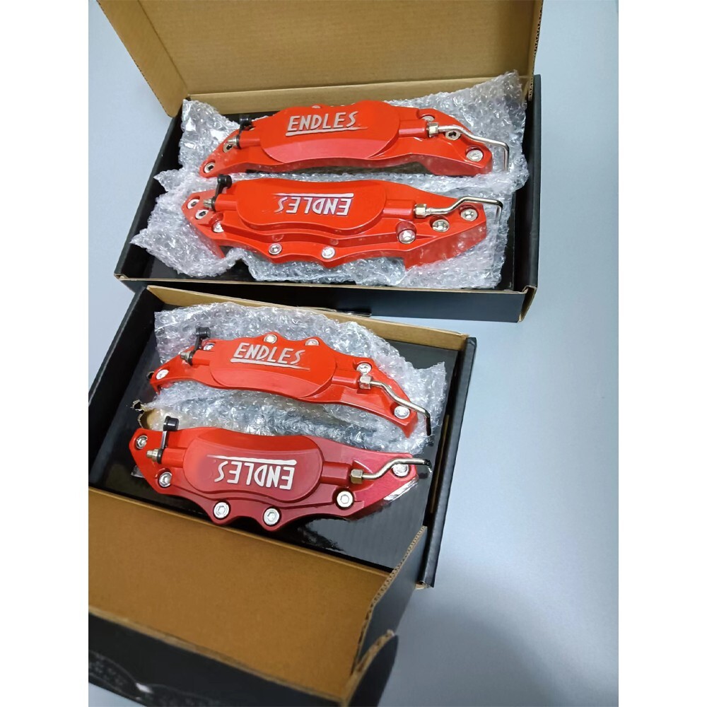 For 18" Wheels Disc Brake Caliper Covers INFINITI G37 Front+Rear