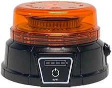 Aervoe  1174 Rechargeable Wireless LED Warning Strobe, Amber, 45-LED Light