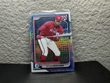 2024 Bowman Chrome #BCP-223 Victor Hurtado, Nationals - Image Variation Mojo SSP