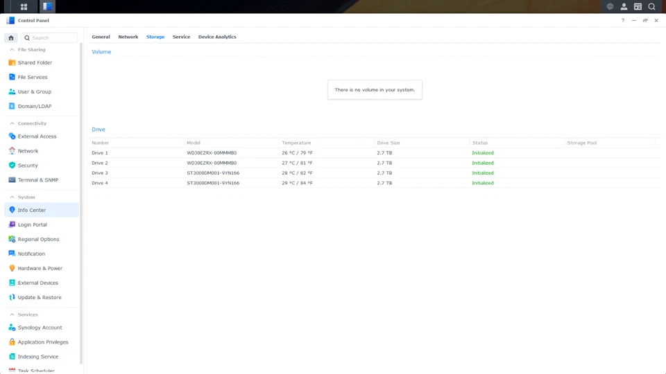 Synology RackStation RS814+ 4-Bay 4x 3TB HDD NAS Network Attached Storage +Rails - Image 3 of 4