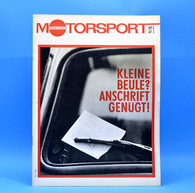 DDR Illustrierter Motorsport IMS 17 1967 Campinganhänger Spreefahrt Friedrichs G