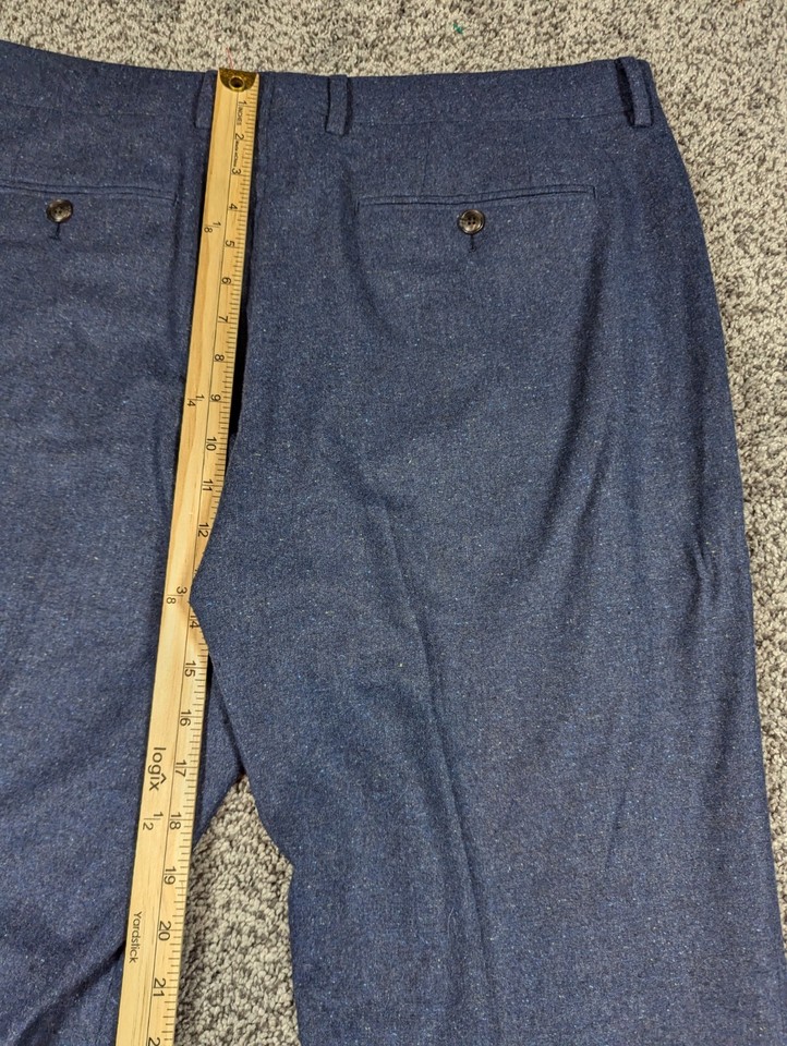Bonobos Pants Mens 36x32 Blue Athletic Fit Nova Fides Dress Slacks
