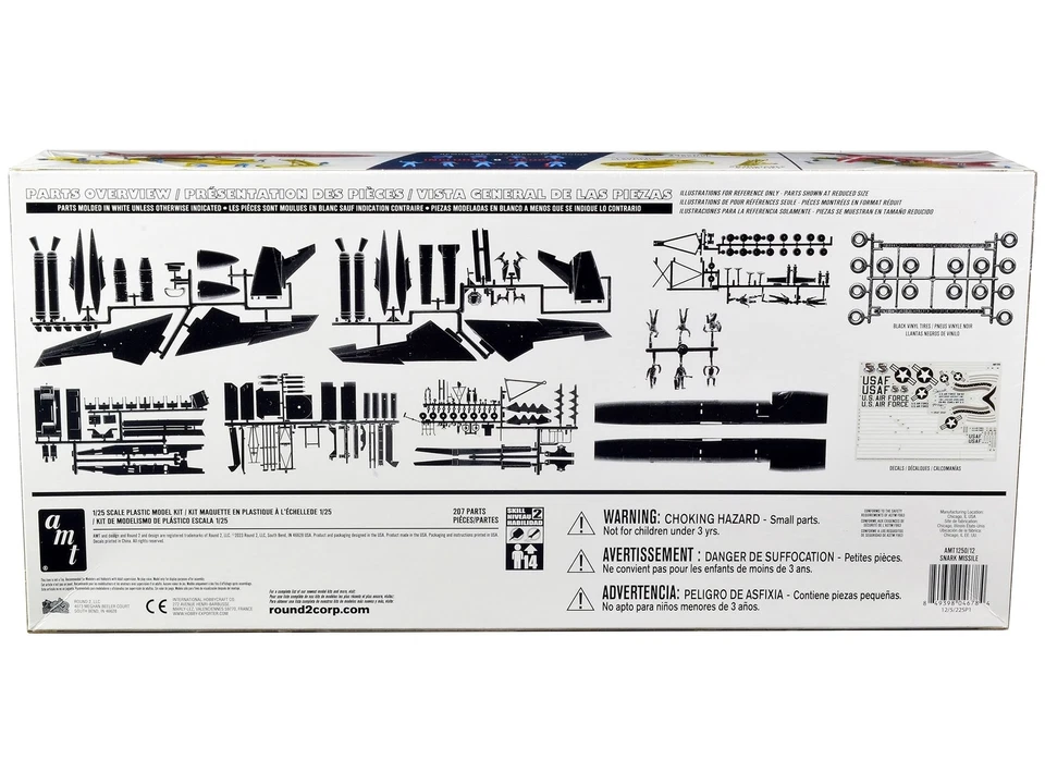 Kit de modelo Skill 2 Northrop SM-62 Snark míssil guiado intercontinental escala 1/48 - Imagem 3 de 4