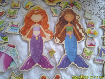 mermaid magnetic dress up Magnetic Princess Dress-Up Quiet Book