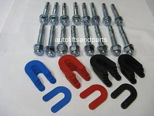 2 Post  or 4 Post Auto Lift Wedge Anchors + Leveling Shims Combo Kit 16 PC