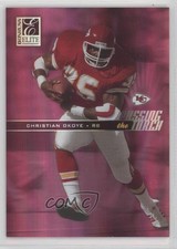 2004 Donruss Elite Passing the Torch 281/1000 Christian Okoye #PT-15 0l1