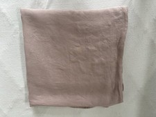 Primary Full/ Queen Light Pink / Peach 100 French Linen Duvet Cover