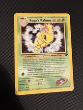 Kogas Kakuna Gym Challenge Pokemon Card 47/132 Uncommon, Near Mint/Lp Condition