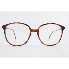 Visionary Eyewear Collegiate 30 Demi Amber Tortoise Round Glasses 52-17-140