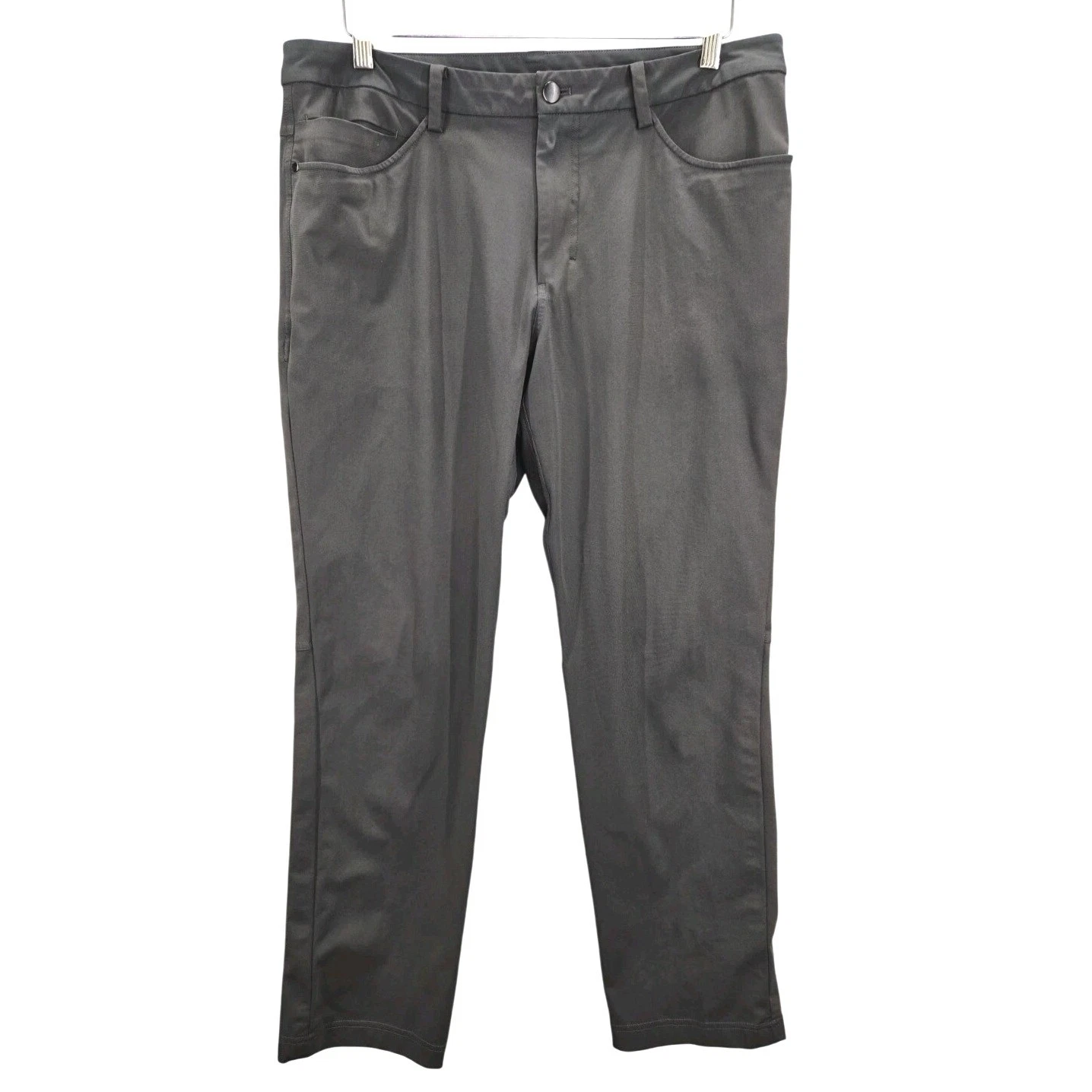 Lululemon ABC Pant Mens Size 34 Classic Fit A60416 Gray