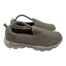Skechers Womens Go Walk Evolution Ultra Shoes Womens 10 Taupe Tan Slip On 15730