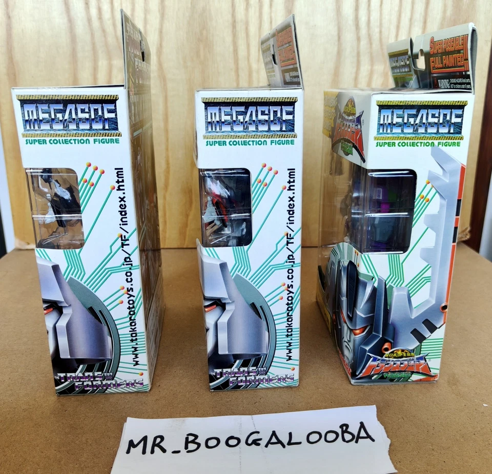 Transformers Takara Mega SCF Megatron 3 set MISB - Immagine 3 di 4