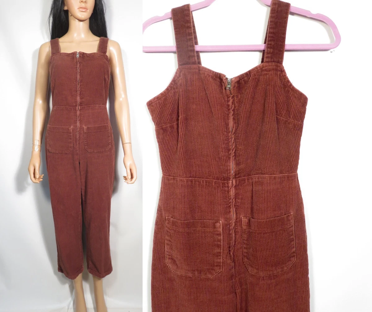 Corduroy Jumpsuit Solid Jumpsuits & Rompers for Women for sale | eBay display picture 1