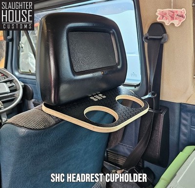 SHC T25 T3 Vanagon Headrest Double Cup Holder