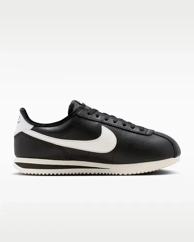 Nike WMNS Cortez Leather Floral Pack Noir Rose Rise IV5675-001 Taille Femme - Photo 3/4