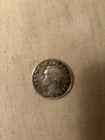 1941 Canadian 5-cent Silver Coin Featuring King George VI. Circulated