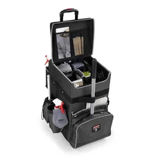 Rubbermaid Commercial Products Executive Quick Carts, Mobile/Travel Office Cart