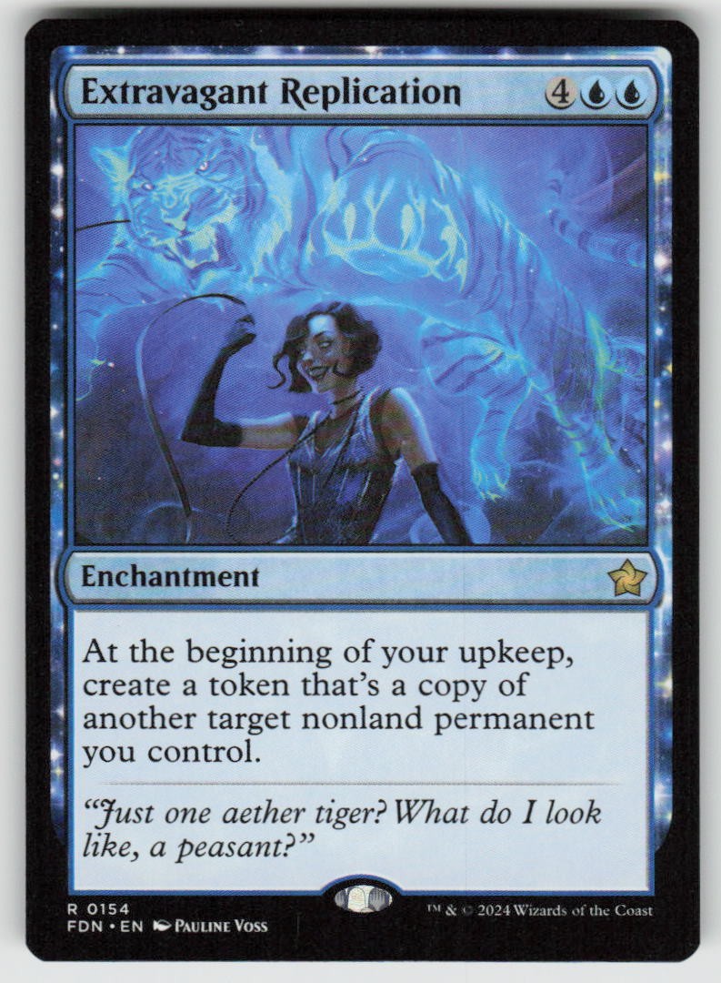 Extravagant Replication Rare Foundations 154 MTG Near Mint