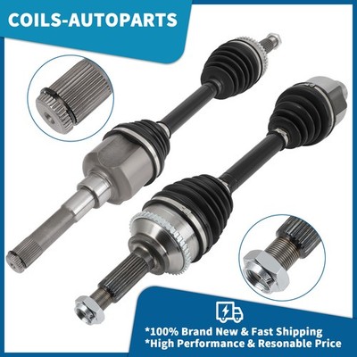 Pair Front CV Axle Assembly for Ford Escape 2001-2004 2006-2008 Automatic Trans.