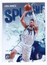 Luka Doncic 2021-22 Panini Donruss Optic Splash! Los Angeles Lakers