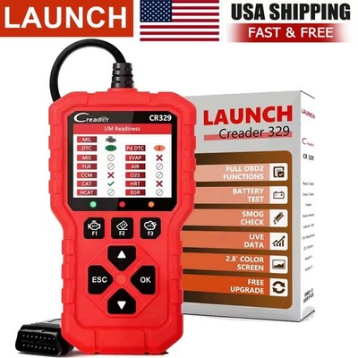 2026 NEWST LAUNCH Creader CR329 OBD2 Scanner Code Reader Auto Diagnostic Tool