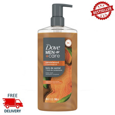 Dove Men Care Body Wash Sandalwood Cardamom Oil Plant Based Cleanser 26 fl oz