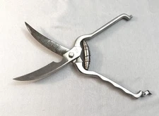 H. Hoffritz Ny Chrome-Plated Poultry Shears, Made In Germany.