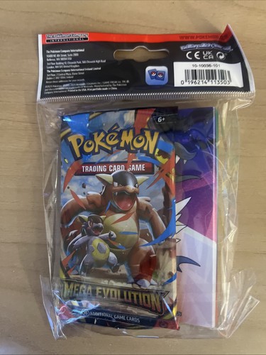 Pokemon Mega Evolution Mini Portfolio with Booster Pack Factory Sealed - Picture 2 of 2