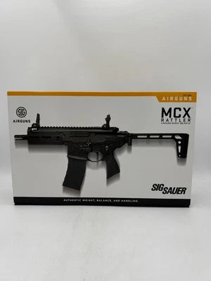 Sig Sauer CO2 MCX Rattler Air BB Rifle .177 Caliber 3 Round Full Auto Burst NEW!