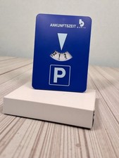 Parkscheibe elektronisch Mitlaufend Parkuhr Batterie betrieben Run Stop Schalter