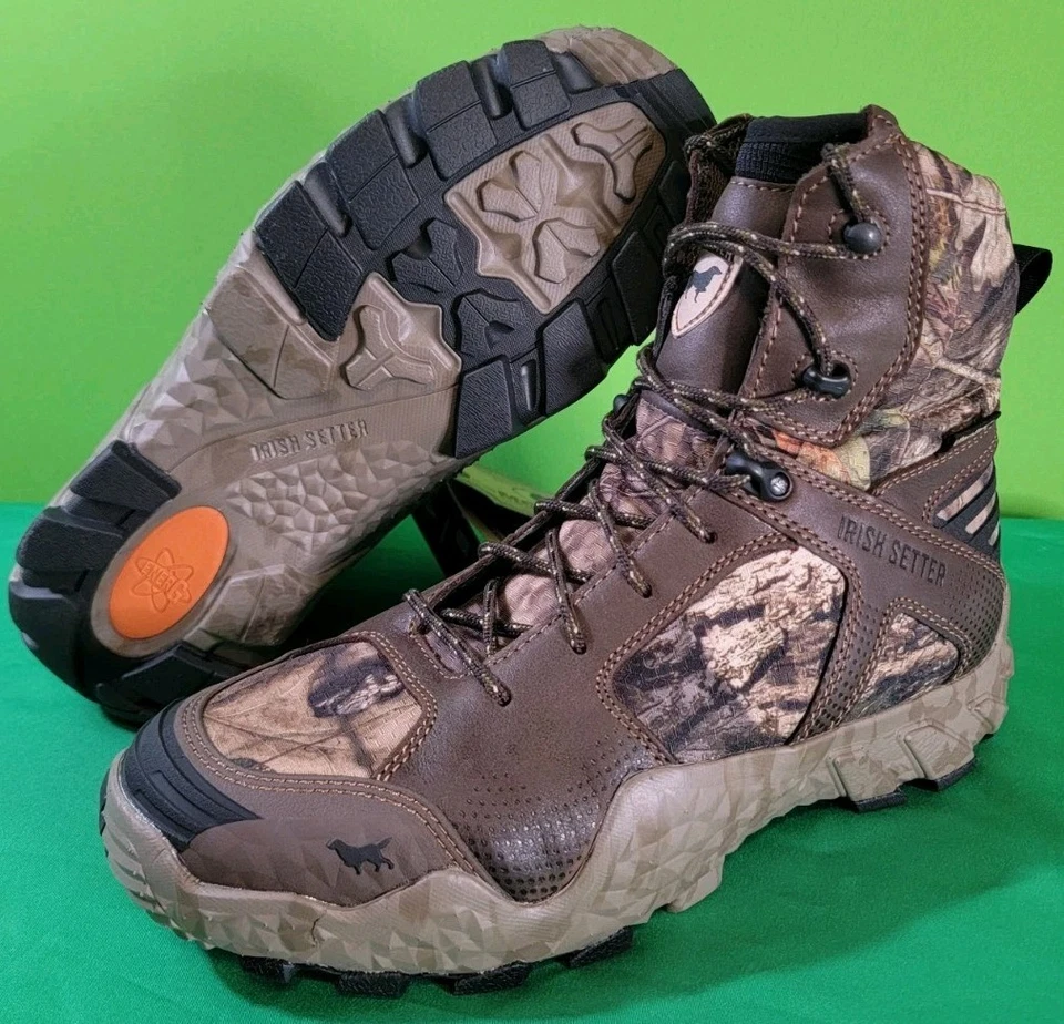 Irish Setter Insulated VAPRTREK 8" WP Hunting Boots, Mossy Oak Camo Women's 10W - Image 2 of 4