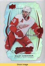 2016-17 Upper Deck MVP Level 1 Teal Colors & Contours Riley Sheahan #32 READ 8tn