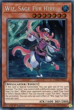 Yu-Gi-Oh TCG DASA-DE022 SE Wiz, Sage Fur Hire Dark Saviors