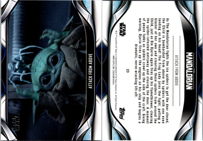 2021 Topps Mandalorian Season 2 #23 Attack from Above - NM/M