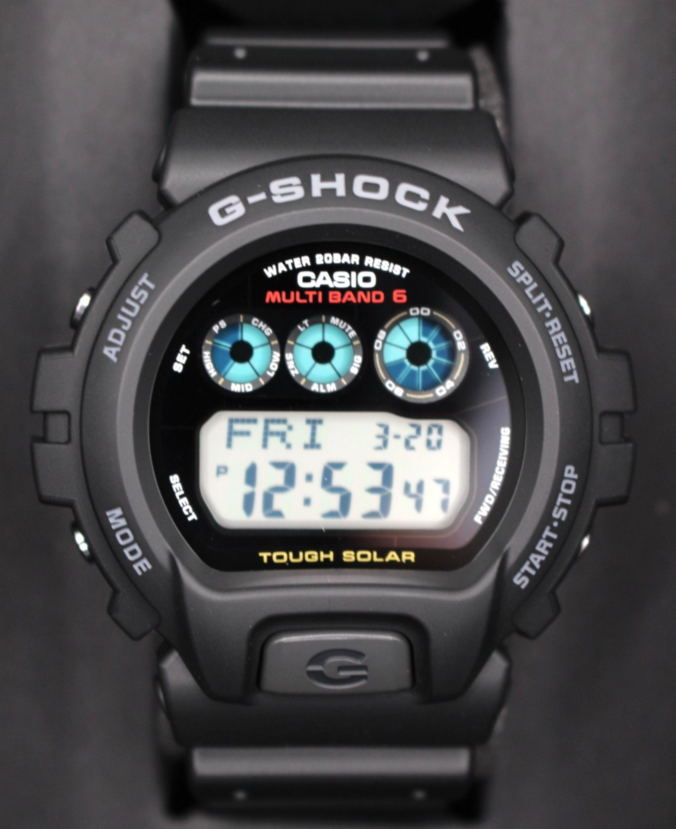 GW-6900U-1JF Casio G-SHOCK Multi Band 6 Tough Solar watch from