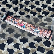 NEW KM Paintball Universal JT Goggle Strap - Last Supper Colored