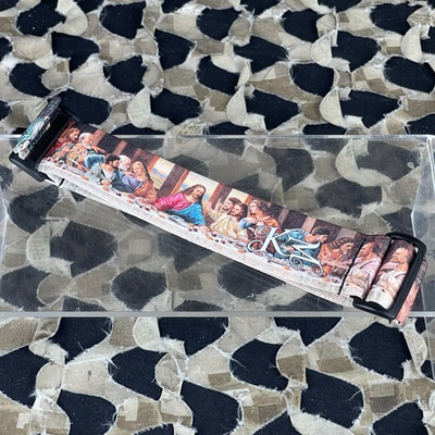 #ad NEW KM Paintball Universal JT Goggle Strap Last Supper Colored $24.95