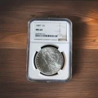1887 Morgan Dollar NGC MS 64